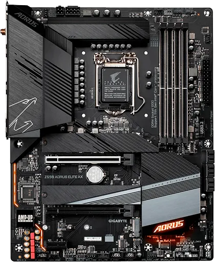 материнская плата Gigabyte Z590 Aorus Elite AX